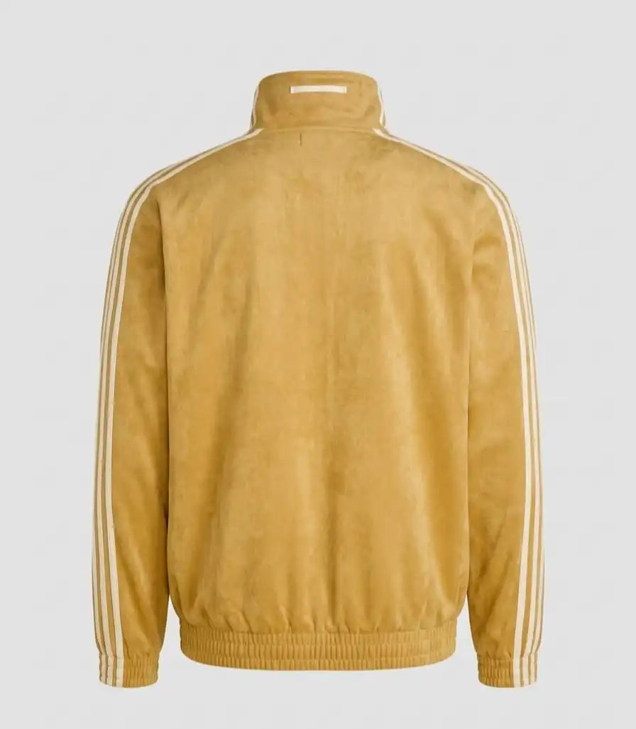 Yellow CNY Jacket – Oversized Streetwear Chinese Knot Jacket Y2K Aesthetic for Men