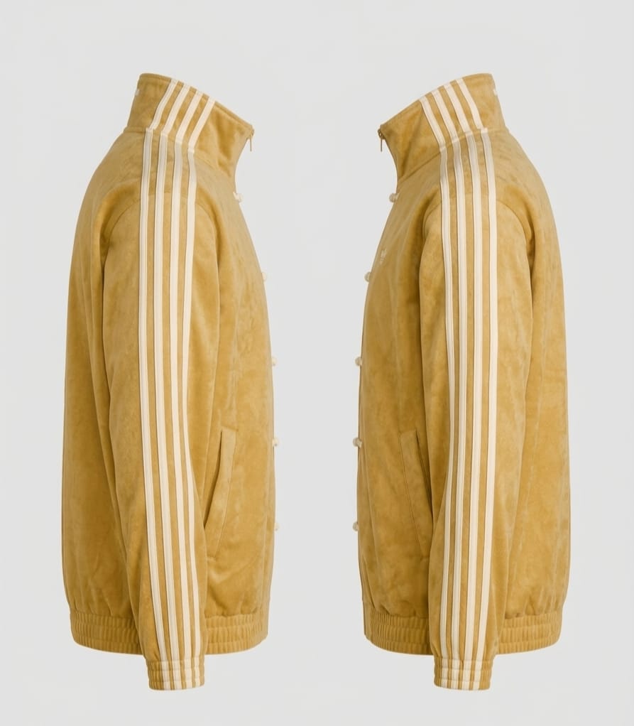 Yellow CNY Jacket – Oversized Streetwear Chinese Knot Jacket Y2K Aesthetic for Men