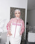 Pink Ferrari Racing Jacket for Women – Premium Streetwear Zip-Up Jacket | Luxury Motorsport Inspired Fashion | Stylish Casual Outerwear